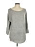 Market and Spruce Metallic Silver Pullover Sweater Size M - photo 1