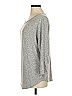 Market and Spruce Metallic Silver Pullover Sweater Size M - photo 5