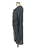 Leith Solid Gray Casual Dress Size L - photo 5