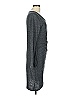 Leith Solid Gray Casual Dress Size L - photo 4