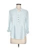 Juniper + Lime Blue 3/4 Sleeve Blouse Size M (petite) - photo 1
