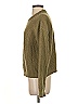 One Grey Day Solid Green Pullover Sweater Size S - photo 5