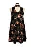 Wishful Park Floral Black Casual Dress Size M - photo 1