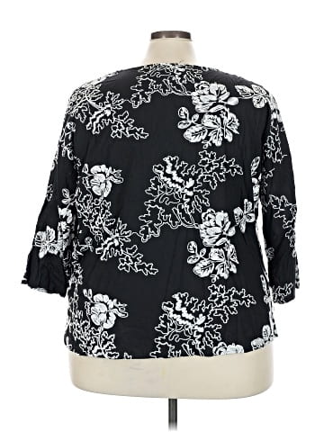 Cynthia Rowley 3/4 Sleeve Blouse (view 2)