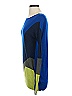 Halston Heritage Color Block Blue Pullover Sweater Size XS - photo 5