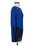 Halston Heritage Color Block Blue Pullover Sweater Size XS - photo 4