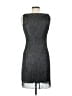 Connected Apparel Tweed Gray Cocktail Dress Size 6 - photo 2