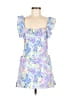 Lilly Pulitzer 100% Polyester Blue Romper Size M (estimated) - photo 1
