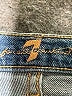 7 For All Mankind Stripes Blue Jeans Size 29 waist - photo 4