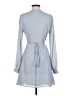 Lulus 100% Polyester Stars Gray Casual Dress Size S - photo 2