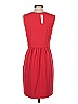 J.Crew 100% Polyester Solid Red Casual Dress Size 4 - photo 2
