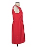J.Crew 100% Polyester Solid Red Casual Dress Size 4 - photo 4