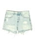 Hudson Jeans 100% Cotton Blue Denim Shorts Size 25 waist - photo 1