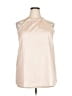 Unbranded 100% Polyester Ivory Sleeveless Blouse Size XXL - photo 1