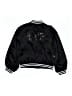 Bloch Solid Black Track Jacket Size 12 - photo 2