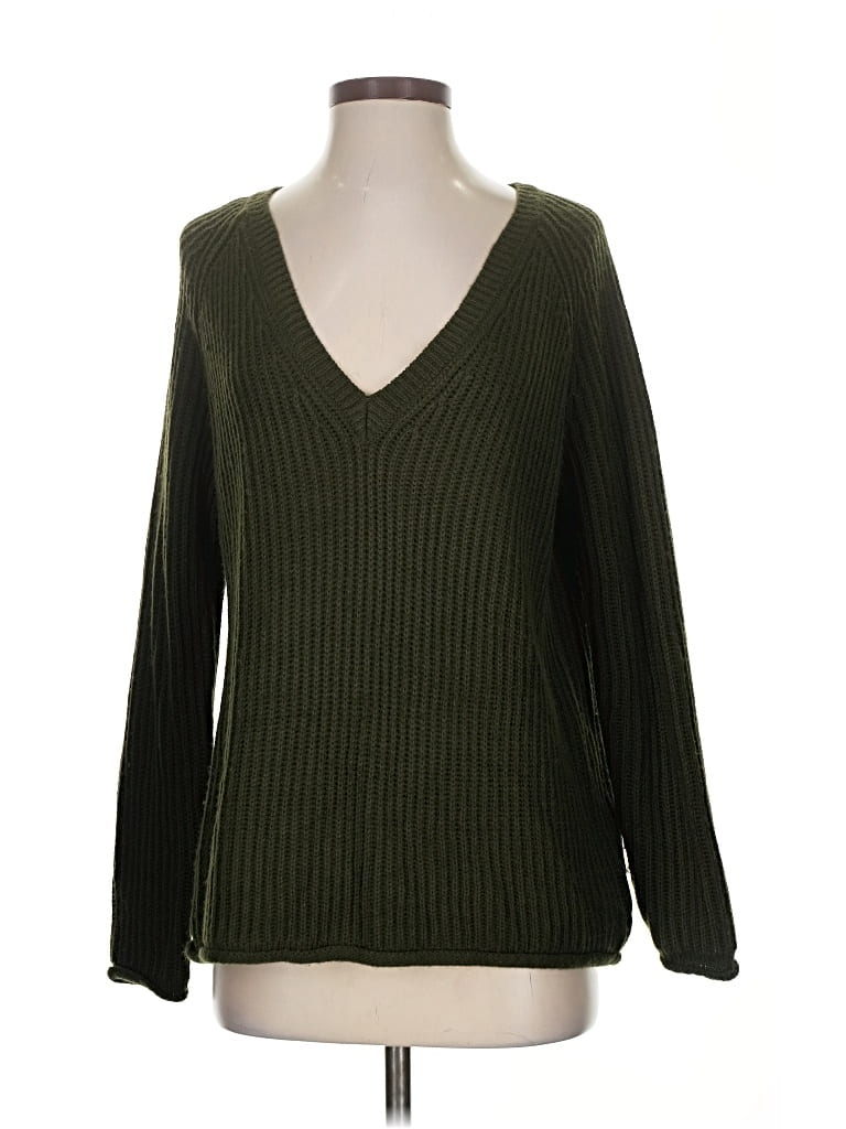 Pre-owned Forever 21 Pullover Sweater In Green