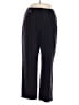 Larry Levine Stripes Black Dress Pants Size 14 - photo 1