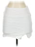 Unbranded Solid White Casual Skirt Size S - photo 1