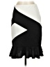 Andria Lieu Chevron-herringbone Black Formal Skirt Size XS - photo 1