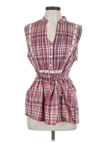 DressBarn Sleeveless Button-Down Shirt (view 1)