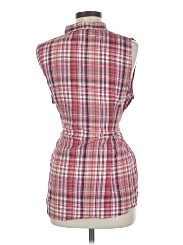 DressBarn Sleeveless Button-Down Shirt (view 2)
