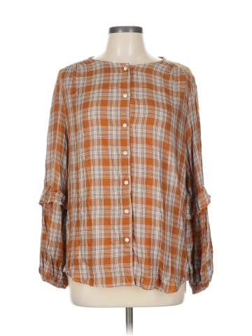 Max Studio 3/4 Sleeve Henley (view 1)