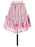 Unbranded Checkered-gingham Pink Casual Skirt Size S (estimated) - photo 1