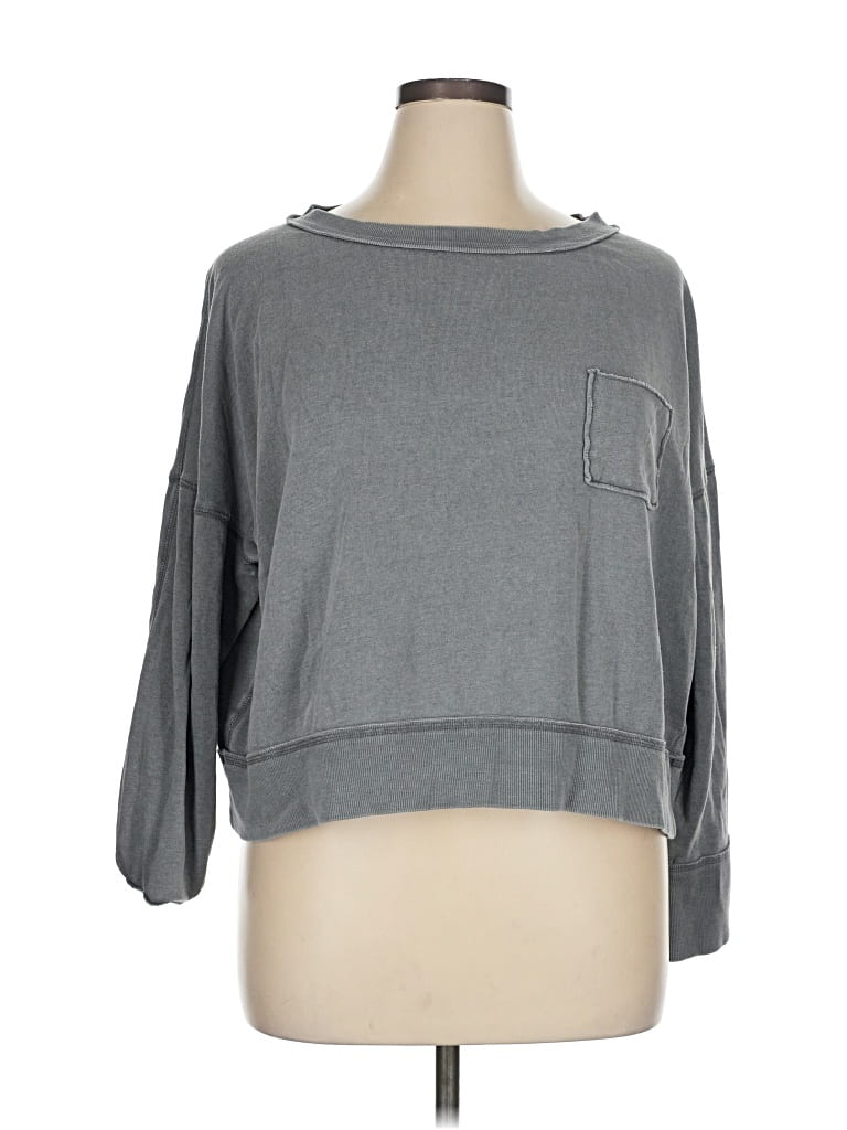 Pre-owned Yummie Sweatshirt In Gray