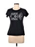 FILA Black Gray Short Sleeve Top Size M - photo 1