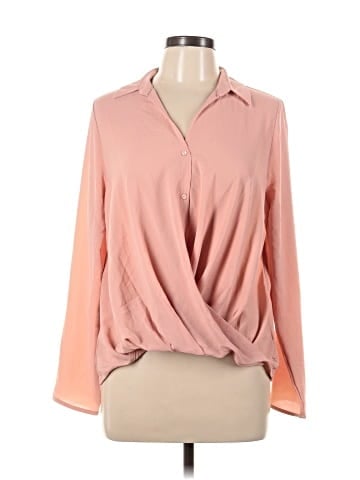 Timing Long Sleeve Blouse (view 1)