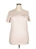 Assorted Brands Ivory Short Sleeve T-Shirt Size XXL - photo 1