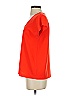 Diane von Furstenberg 100% Polyester Orange Short Sleeve Top Size S - photo 5