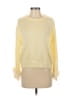 Uterque Yellow Ivory Long Sleeve Top Size S - photo 1