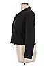 Joan Vass Chevron-herringbone Black Blazer Size 14 (3) - photo 5