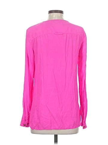 Alice & Trixie Long Sleeve Silk Top (view 2)