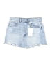 Zara Blue Denim Shorts Size L - photo 1