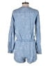 Cloth & Stone Paisley Blue Romper Size XS - photo 2