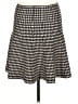 Max Studio Houndstooth Black Casual Skirt Size Med - Lg - photo 1