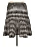 Max Studio Houndstooth Black Casual Skirt Size Med - Lg - photo 2