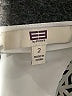 E3 by Etcetera 100% Polyester Ivory Sleeveless T-Shirt Size 2 - photo 7