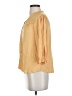 Democracy Yellow 3/4 Sleeve Button-Down Shirt Size S - photo 5