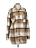 Thread & Supply Plaid Brown Coat Size P (petite) - photo 1