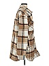 Thread & Supply Plaid Brown Coat Size P (petite) - photo 4