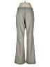 Coldwater Creek Chevron-herringbone Gray Tan Dress Pants Size 12 - photo 2