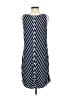 Max Studio Stripes Blue Casual Dress Size S (estimated) - photo 2