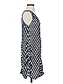 Max Studio Stripes Blue Casual Dress Size S (estimated) - photo 4