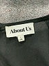 About Us Black Long Sleeve Top Size S - photo 7