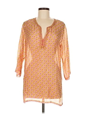 Gretchen Scott Designs 3/4 Sleeve Silk Top (view 1)