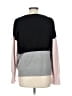 DKNY Color Block Black Pullover Sweater Size L - photo 2