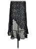 Max Studio 100% Polyester Polka Dots Black Casual Skirt Size M - photo 2
